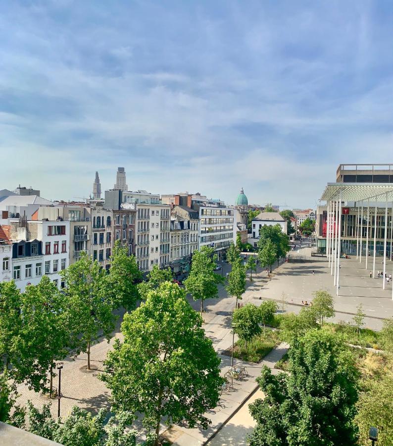 Sleep Inn - Black And Gold Loft Antwerp Cityview Exterior foto